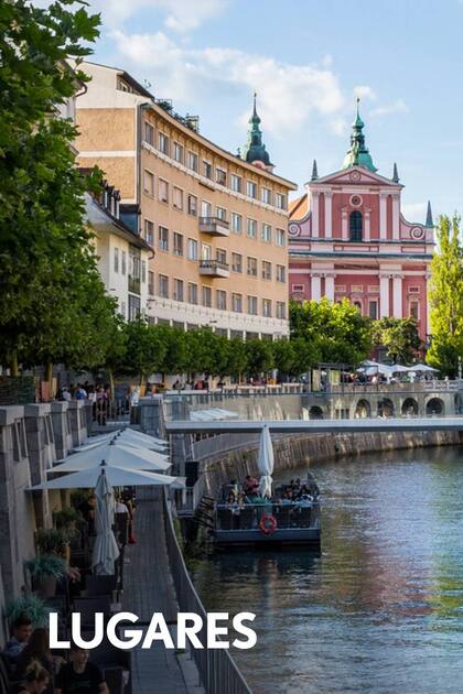 La capital de Eslovenia tiene apenas 300 mil habitantes y es una ciudad construida a escala humana.