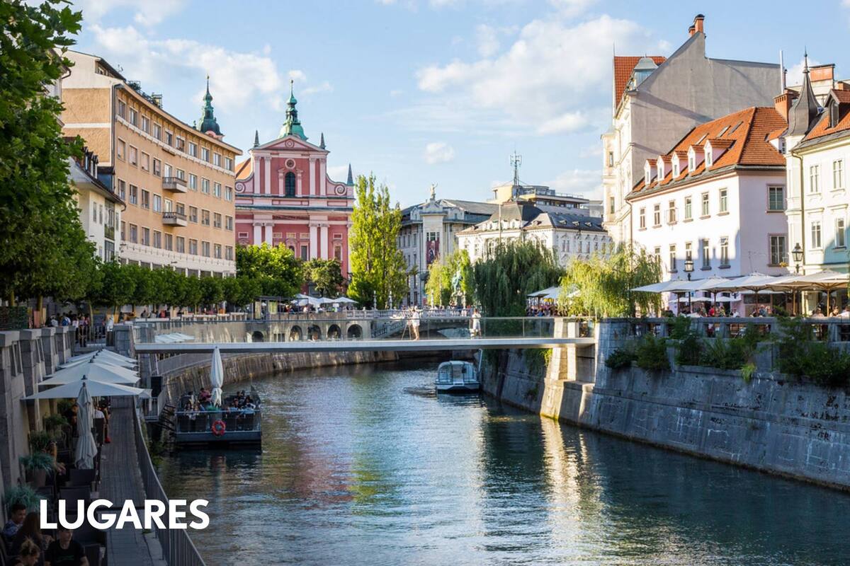 La capital de Eslovenia tiene apenas 300 mil habitantes y es una ciudad construida a escala humana.