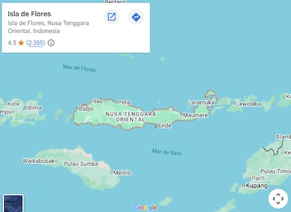 La capital de la isla de Flores no llega a los 100.000 habitantes