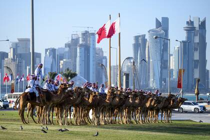 La capital de Qatar, Doha, alberga al 85 por ciento de la población del emirato (Photo by Markus Gilliar/Getty Images)