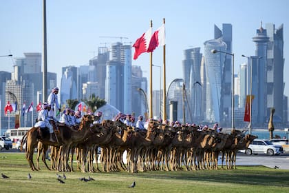 La capital de Qatar, Doha, alberga al 85 por ciento de la población del emirato (Photo by Markus Gilliar/Getty Images)