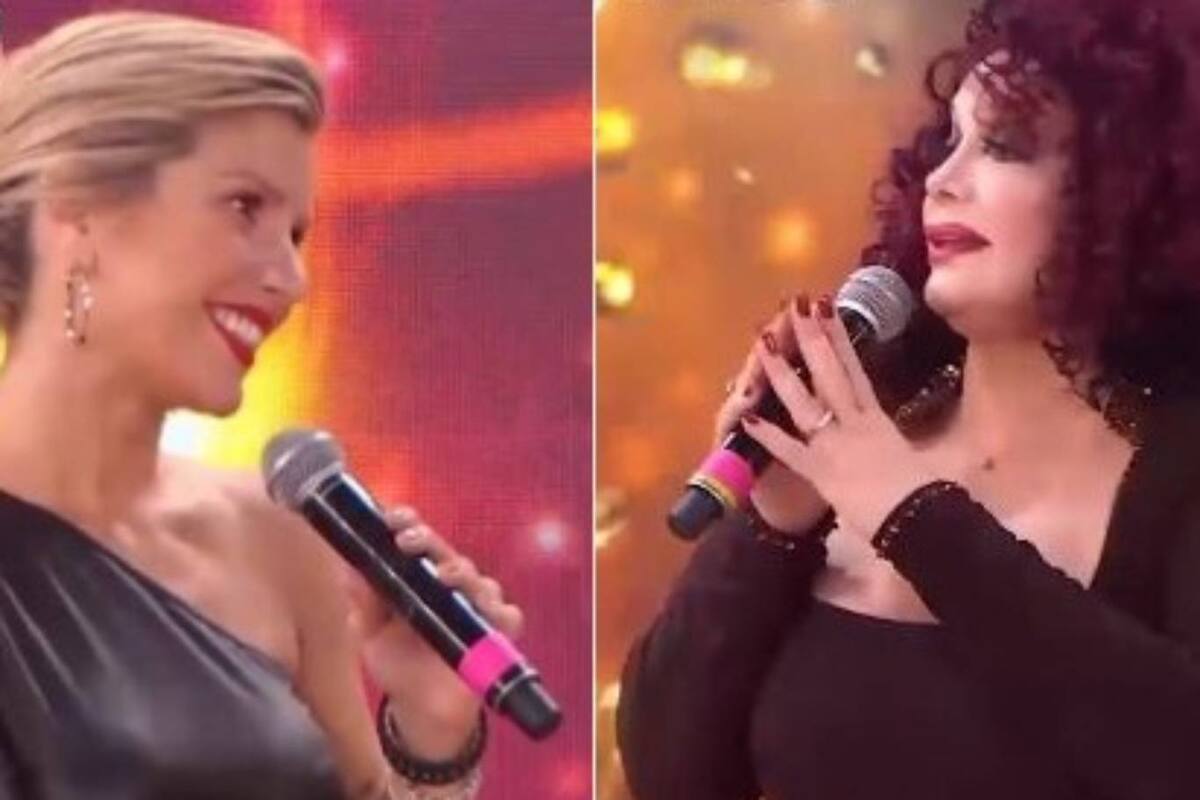 La capocómica le dio las gracias a la conductora de Cantando 2020 por haber obligado a su hijo a visitar a su abuela (madre de Barbieri) poco antes de su muerte