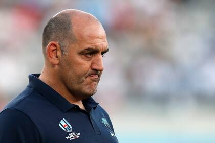 La cara de Ledesma lo dice todo: los Pumas perdieron contra Inglaterra.