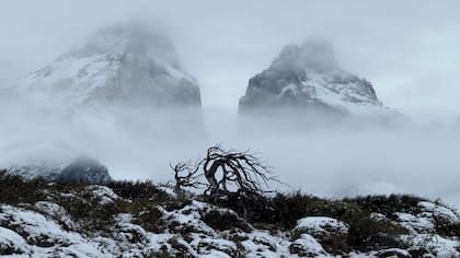 La cara misteriosa de Los Cuernos una de las tomas más buscada por los fotógrafos