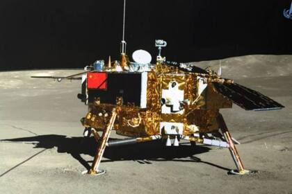 La sonda china Change-4 fue la primera en la historia en alunizar en el lado oscuro de nuestro satélite, en 2019