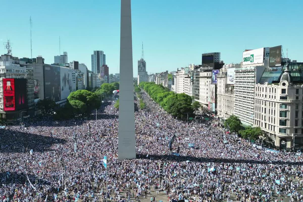La caravana de la Selección
