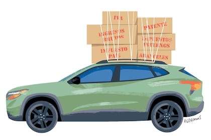 La carga impositiva representa un 65% del precio de los autos