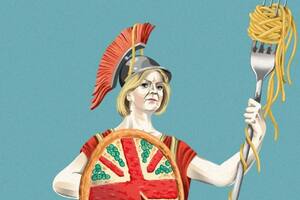 La caricatura de la portada de The Economist