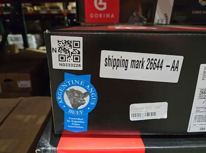 La carne fue importada desde el frigorífico argentino Gorina por la firma Corte Argentino USA LLC, con sede en Florida