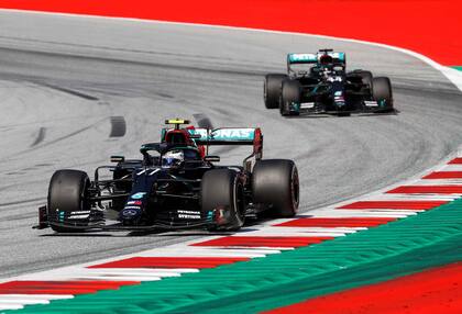 La persecución de Hamilton a Bottas