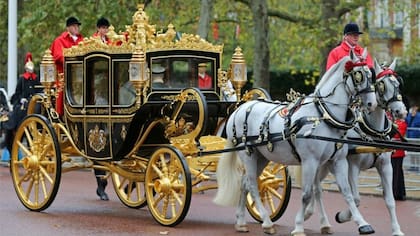 La carroza con la que desfilará el rey Carlos III