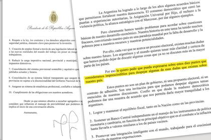 La carta completa