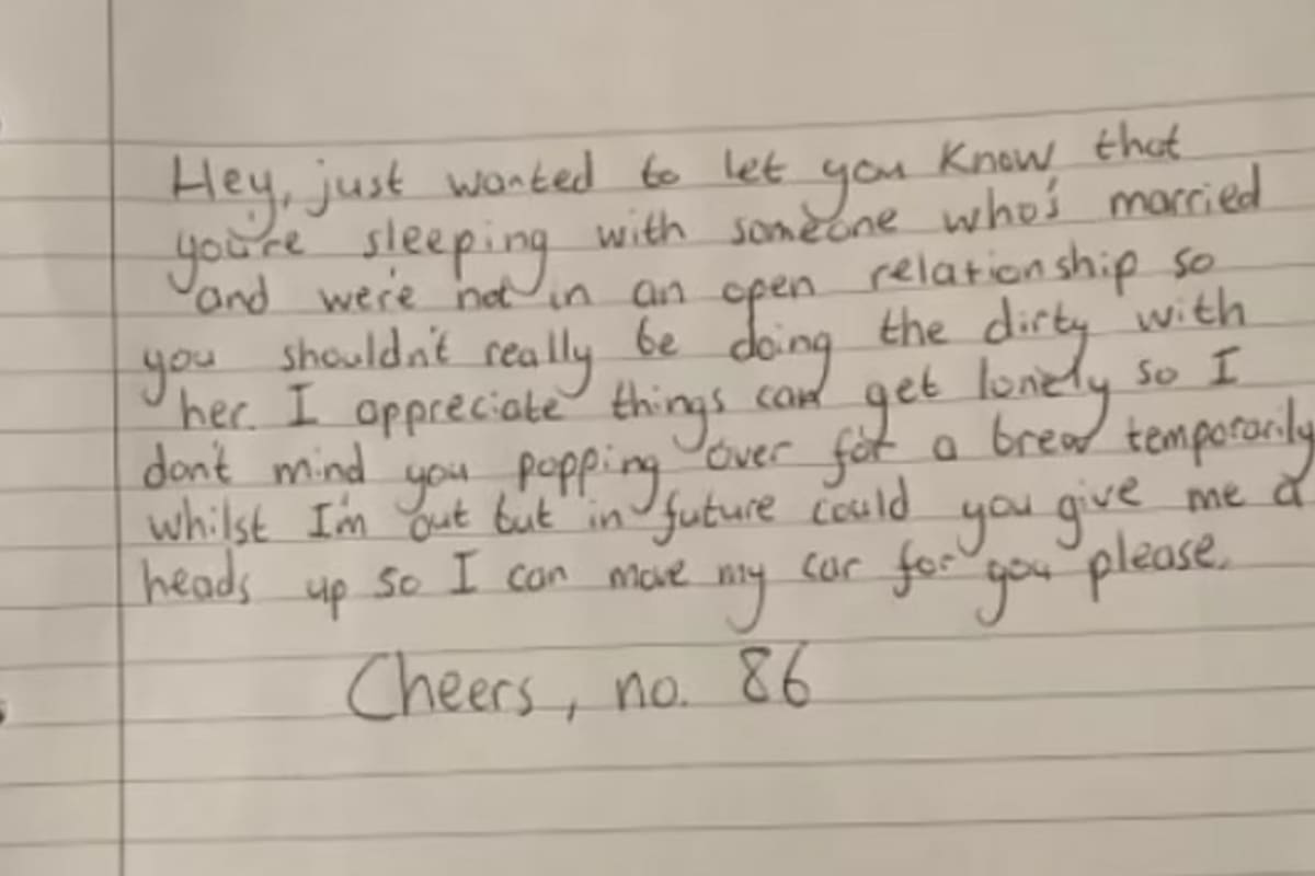 La carta abierta fue compartida a través de Reddit y rápidamente se hizo viral