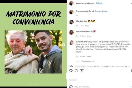 La carta de Leonor Benedetto en apoyo a Pepe Cibrián