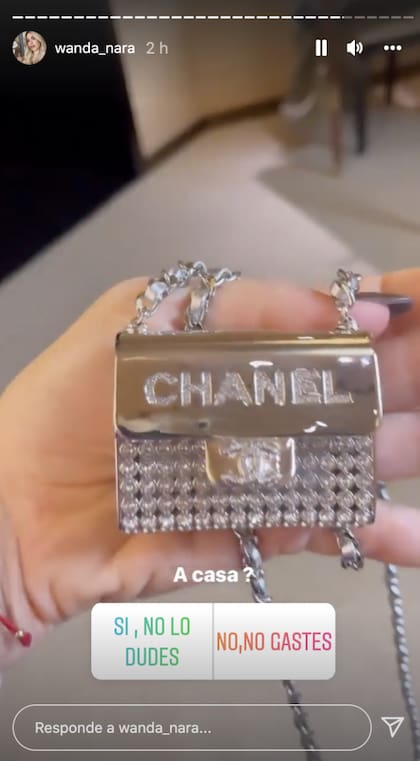 La cartera que le pidió Wanda Nara a Mauro Icardi para San Valentín (Foto: Instagram)