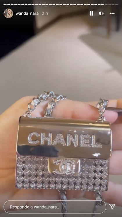 La cartera que le pidió Wanda Nara a Mauro Icardi para San Valentín (Foto: Instagram)
