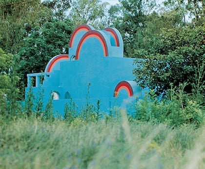 La Casa Azul que Edgardo Giménez construyó en Punta Indio para Jorge Romero Brest