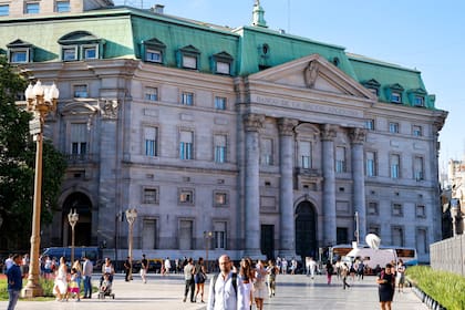 La casa central del Banco Nación en CABA