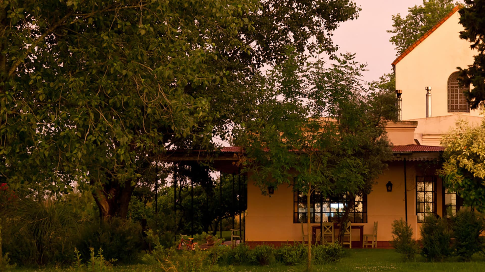 La casa de 1850 fue puesta a nuevo por sus actuales dueños.