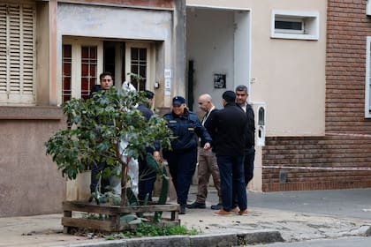 La casa de Barrelier en donde fue asesinada Agostina, según la Justicia.