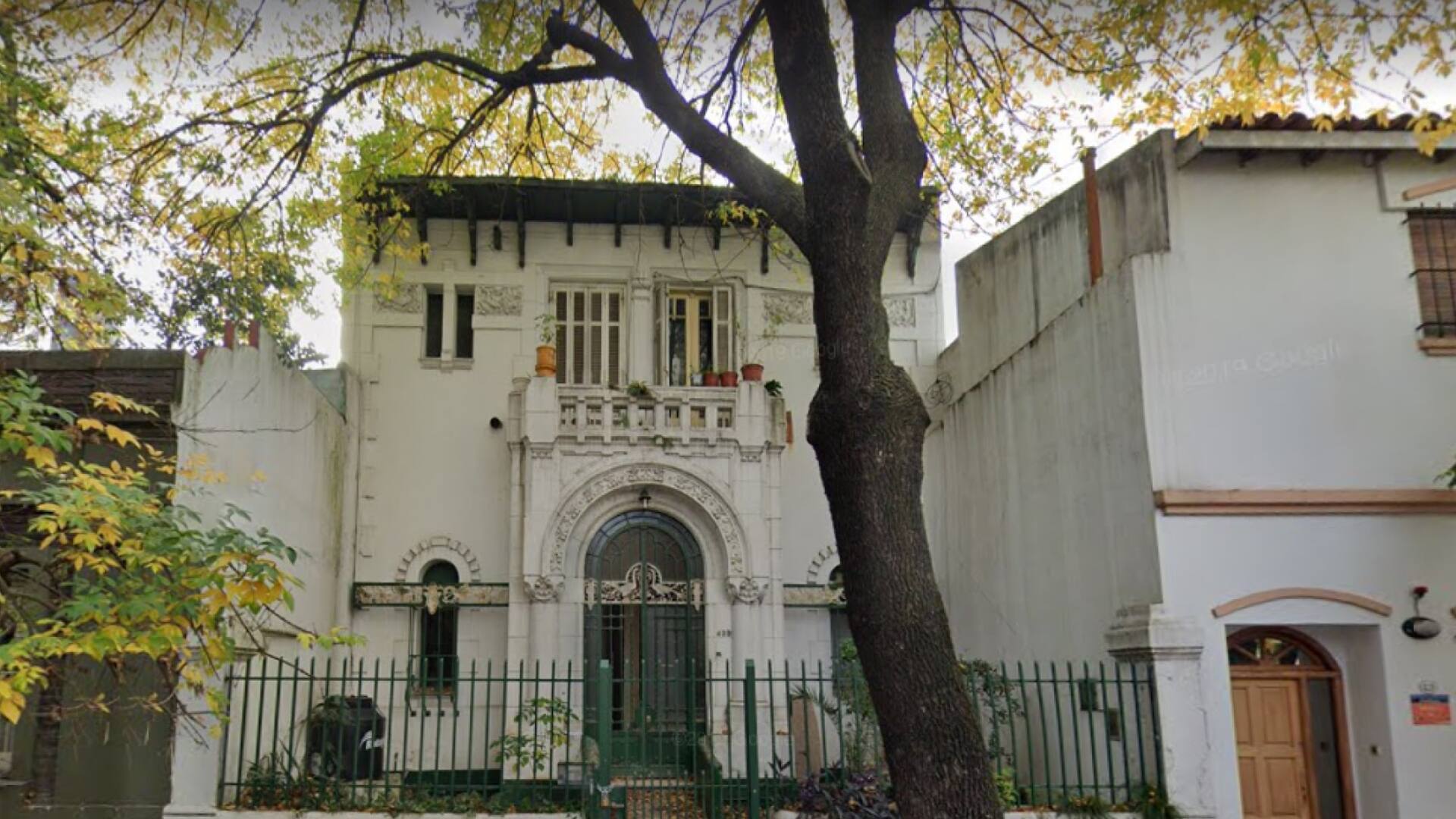 La casa de Caballito cuando aún estaba en condiciones