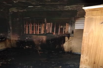 Los bomberos reportaron que el incendio fue intencional