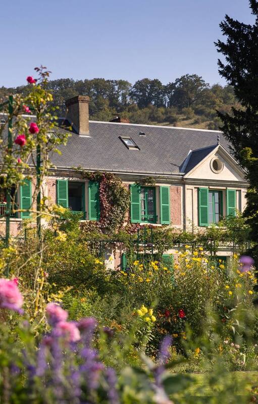 La casa de Claude Monet es visita clásica en los alrededores de París.