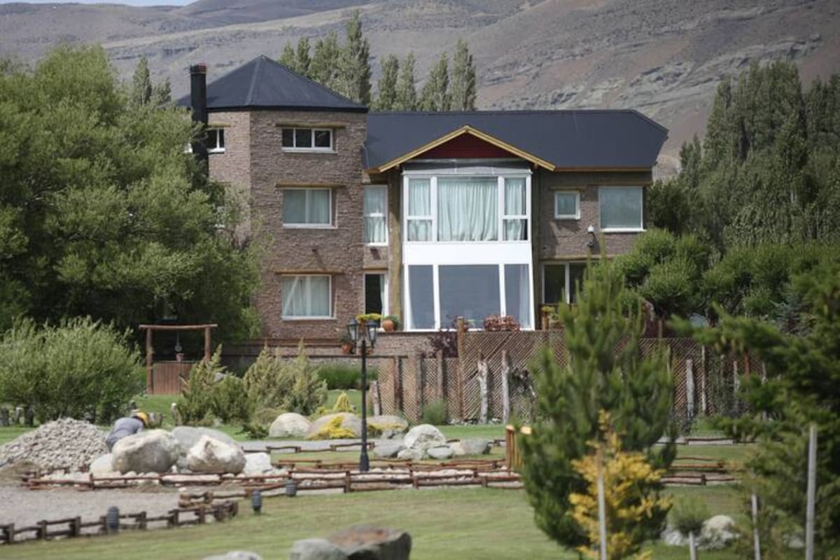 La casa de Cristina Kirchner en El Calafate, parte de los bienes en la mira de la Justicia