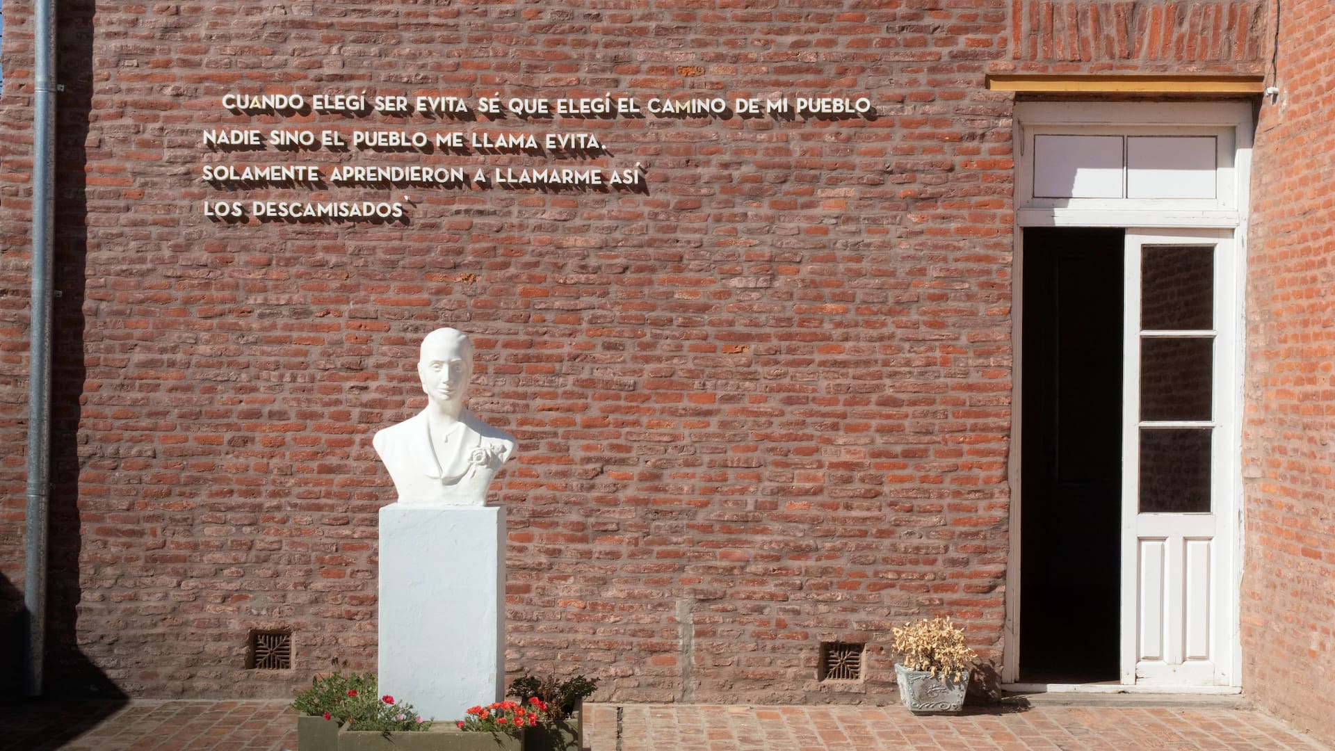 La casa de Eva Duarte se visita