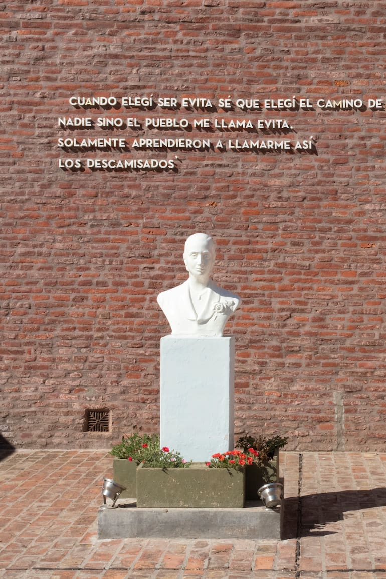 La casa de Eva Duarte se visita
