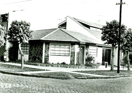 La casa de Félix Lorenzo Orte, frente a la cual lo mataron