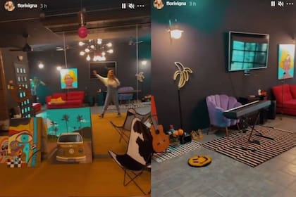 La casa de Flor (Foto Instagram @florivigna)