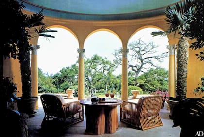 La casa de Gene Hackman contaba con una sala de estar rodeada de naturaleza