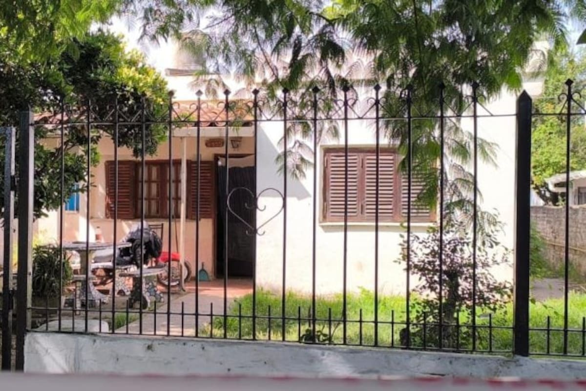 La casa de la familia donde ocurrió el asesinato