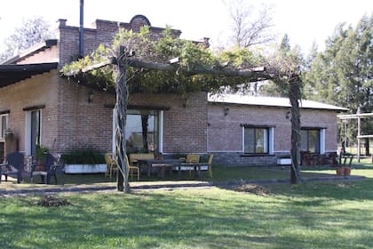 La casa de la familia en Cañuelas.