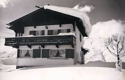 La casa de la familia Engelmann en los inicios de Villa Catedral