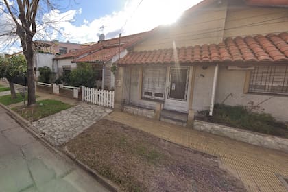 La casa de la localidad de Carapachay donde fue hallada asesinada Beatriz Mansilla