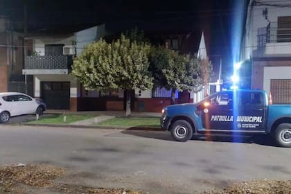 La casa de la víctima en el partido de La Plata