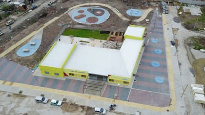 La Casa de Lanús vista desde arriba
