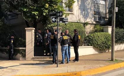 La casa de las víctimas está situada en Melo 1101