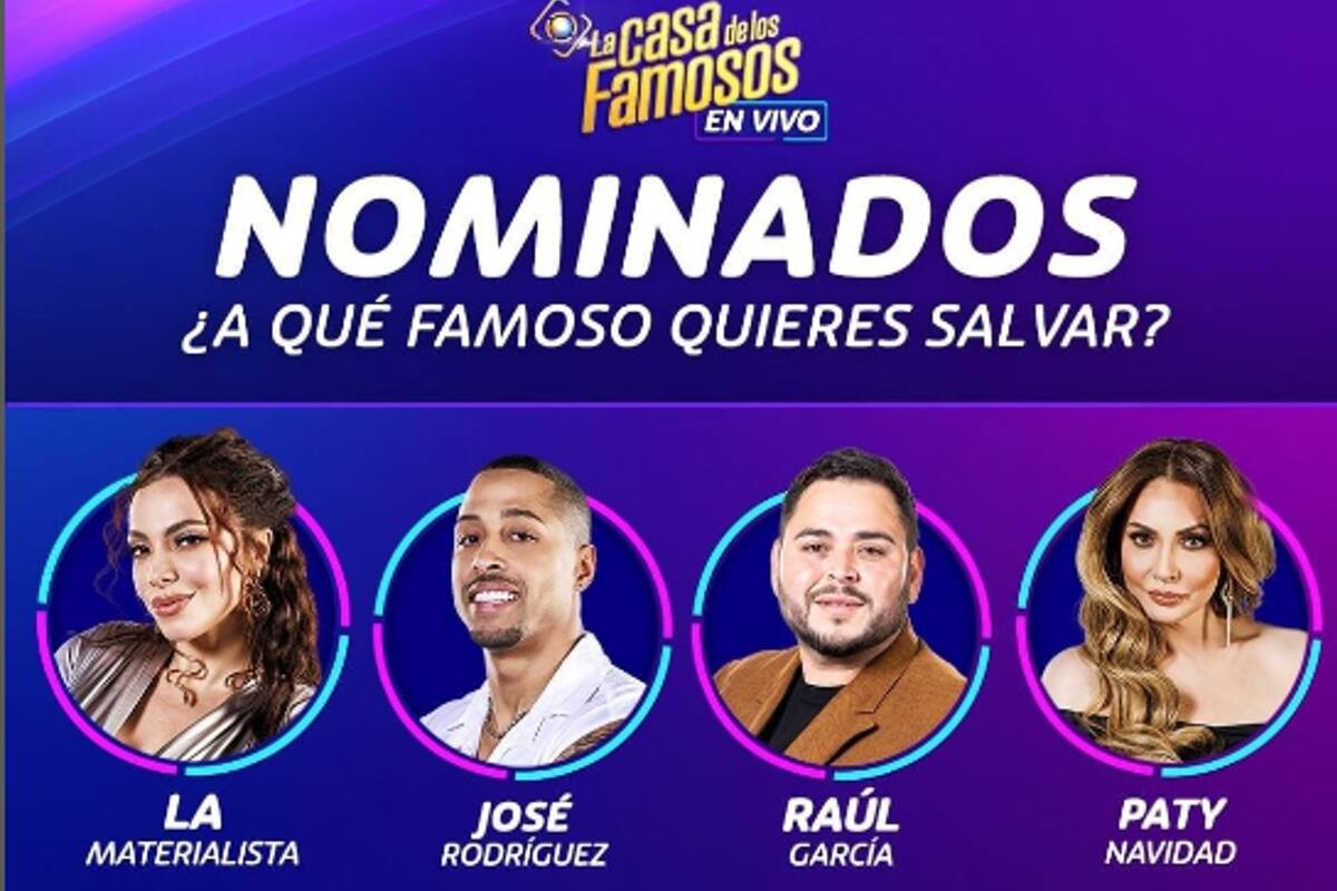 La casa de los famosos entró en su última semana de eliminación