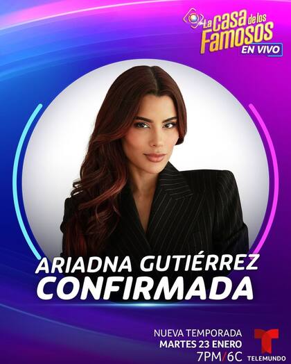 La casa de los famosos tiene nuevo líder: Ariadna Gutiérrez