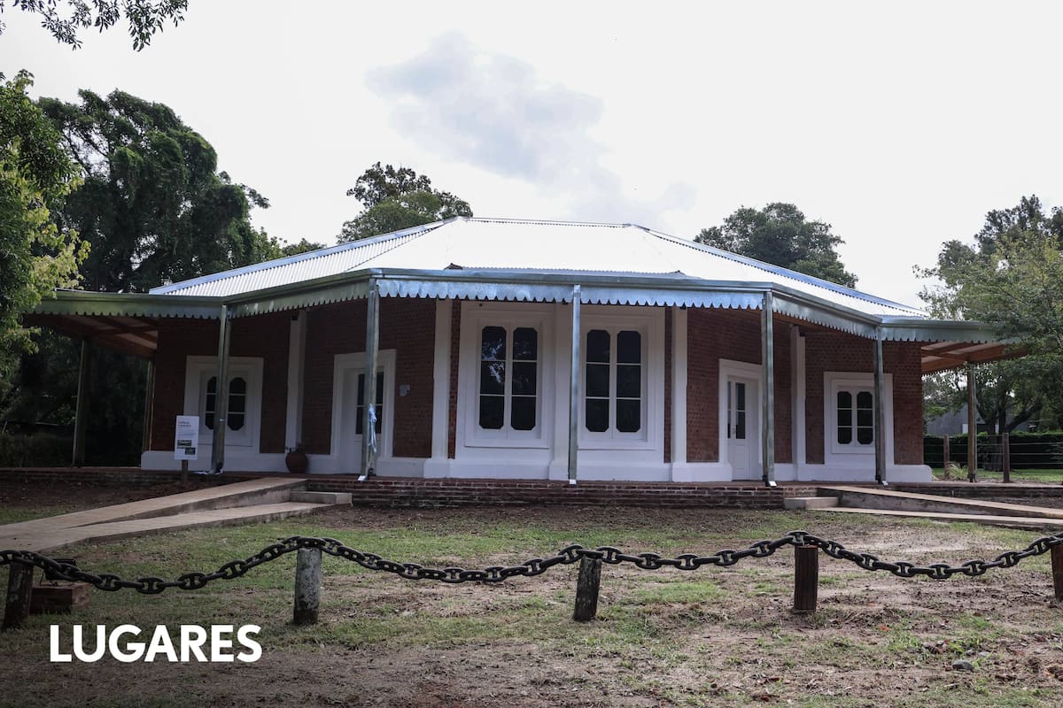 La casa de los médicos del lazareto de Martín García fue recuperada como Centro de Interpretación.