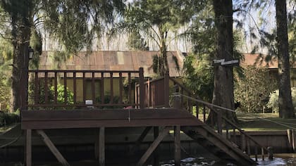 La casa de Marcos Sastre, en el Arroyo Rama Negra
