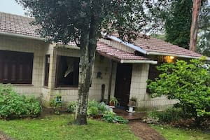 La casa de María Angélica Rossi, donde encontraron su cuerpo