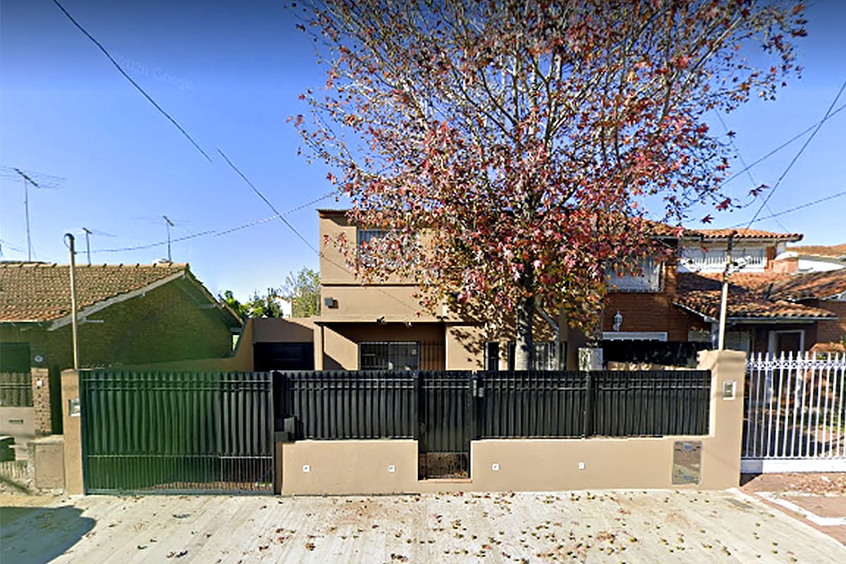 La casa de Martínez donde según fuentes judiciales se habría instaladado Dumbo y su familia