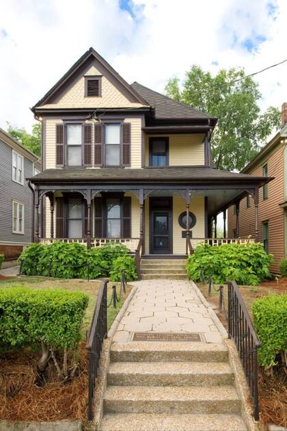 La casa de nacimiento de Martin Luther King, en Atlanta, una ciudad que fue muy importante para el respeto de los derechos civiles en los Estados Unidos, y que hoy destaca a quienes lucharon por ellos