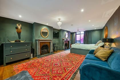 La casa de Notting Hill cuenta con un único y amplio dormitorio