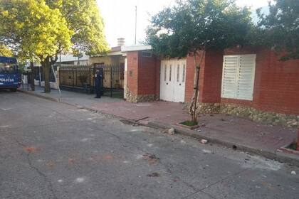 La casa de Yofre Sud donde ocurrió el crimen