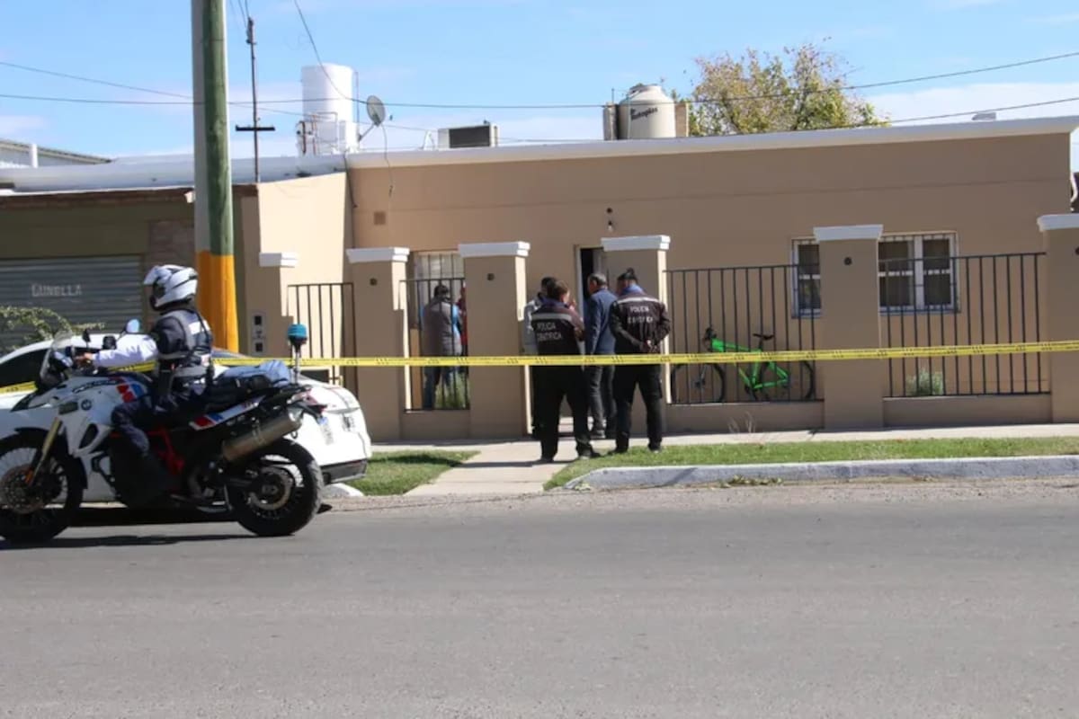 La casa del menor de edad acusado de asesinato.